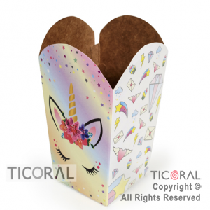 UNICORNIO DREAMS CAJA POP CORN X 10